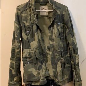 Camouflage Hollister Jacket